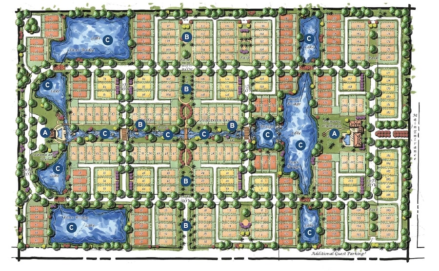 The Evans Group Charleston park site plan