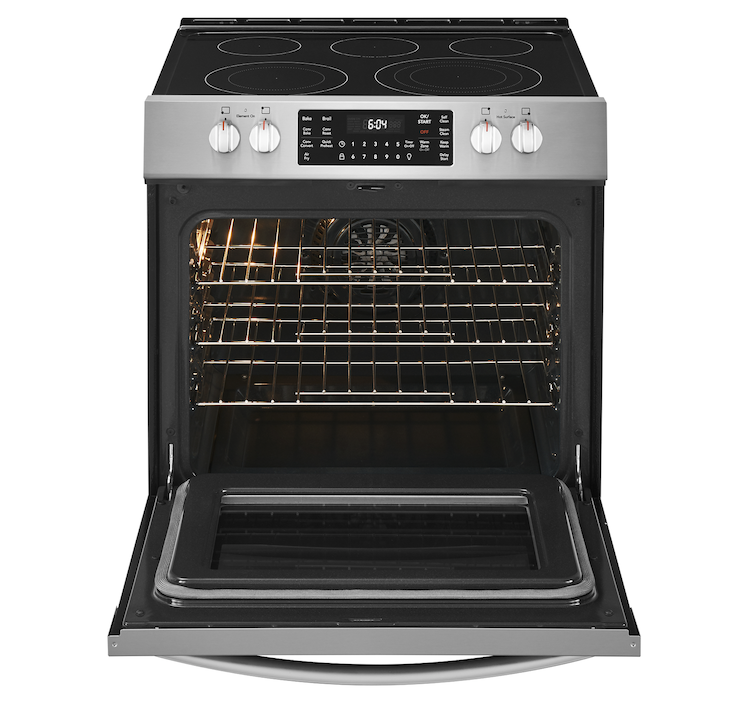 Frigidaire's Gallery front control range includes Air Fry