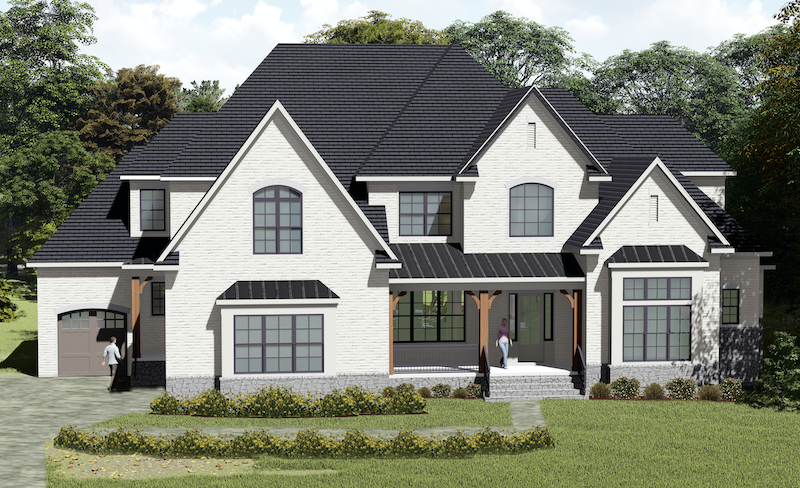 Front elevation of The Jeffrey designed by GMD Design Group