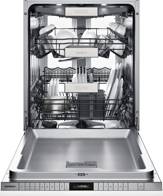 Gaggenau 400 Series dishwasher with Zeolite drying
