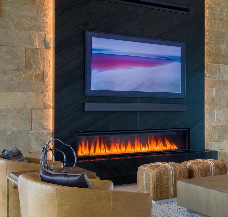 Hearth and home gas fireplace