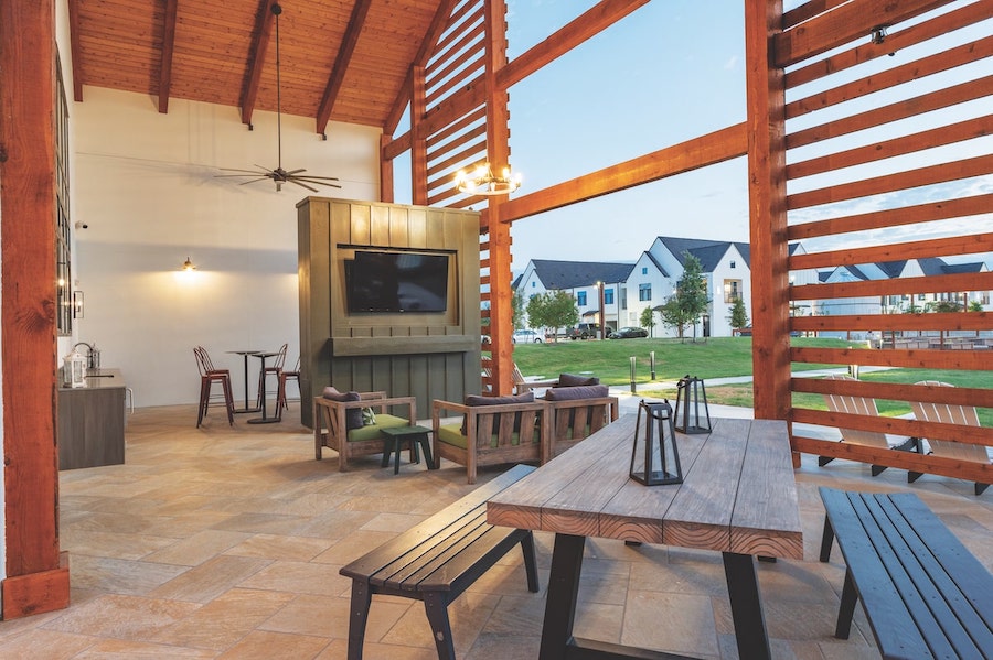 Hermosa Village's amenities package includes a range of outdoor living opportunities