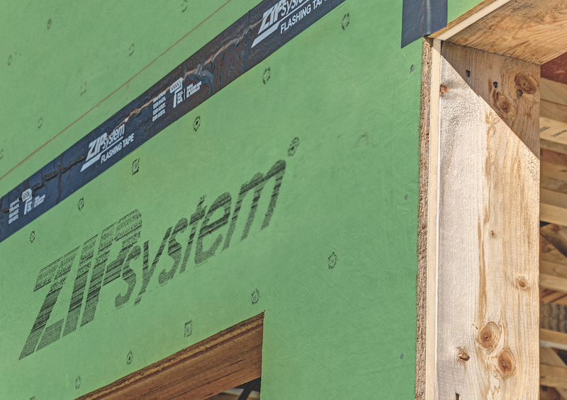 Huber Engineered Woods Zip System R-Sheathing all-in-one structural panel