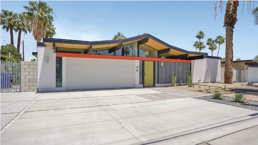 KUD Properties' Eichler-inspired home exterior