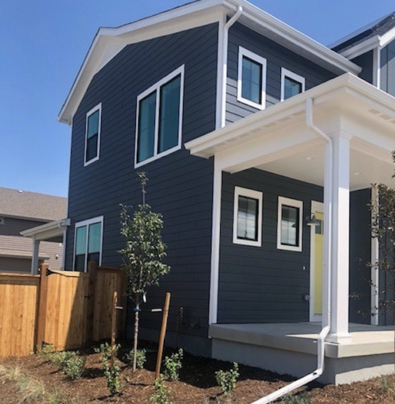 LP SmartSide siding and trim on the Ultimate Z.E.N. Home in Denver