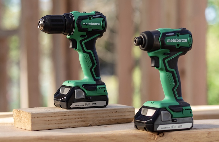 Metabo HPT sub-compact power tools—drill and impact drill