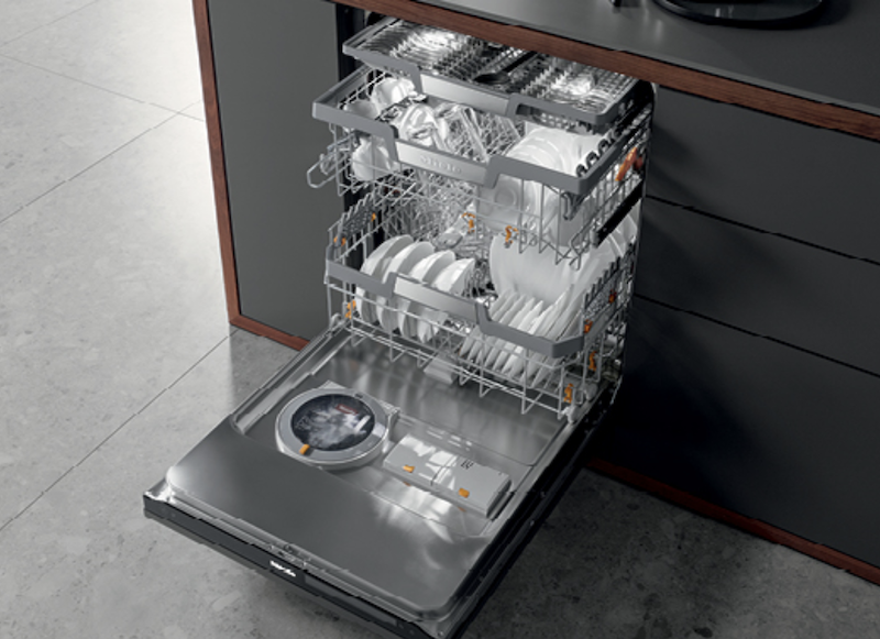 Miele G 7000 dishwasher with Power Disk for detergent