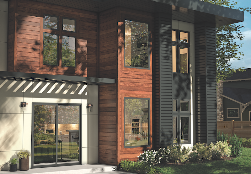 Milgard's Trinsic Series vinyl windows and doors offer contemporary styling