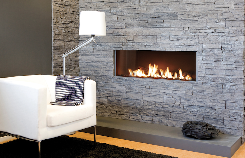 Modore 140 direct-vent gas fireplace from Element4