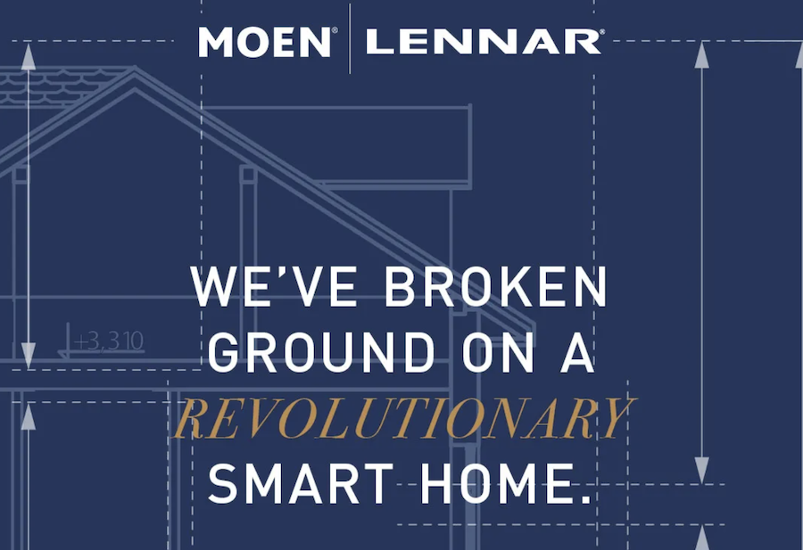 MOen and Lennar's new home technology