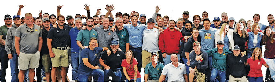 Happy employees of Schell Brothers, Pro Builder's 2023 Builder of the Year