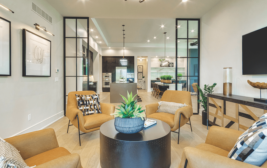 Interior of TK Design & Associates' Terra luxury production home
