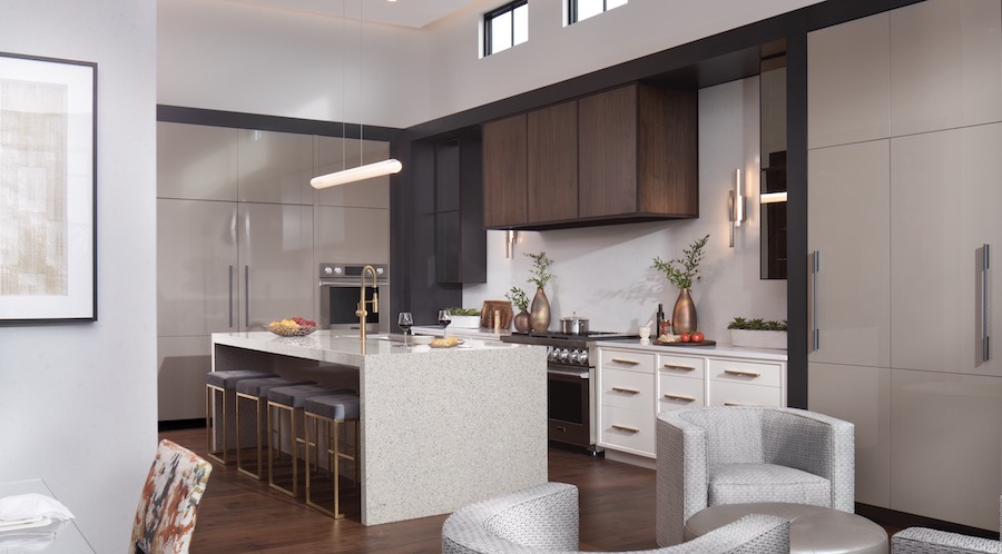 The kitchen in The New American Home 2021