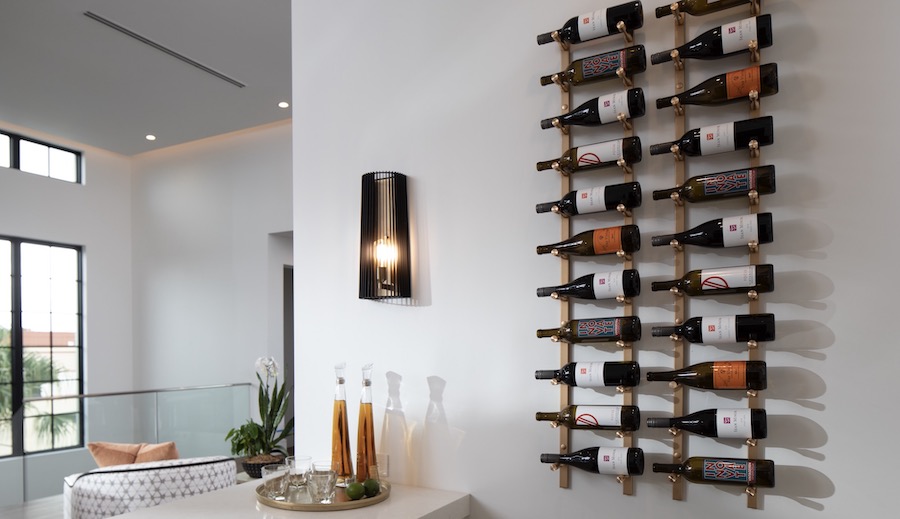 Wine storage by VintageView in The New American Home 2021