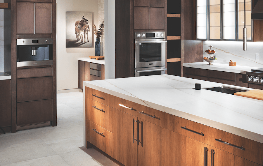 Wellborn Cabinets are used in The New American Home 2024