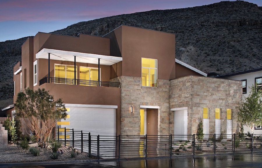 Exterior of Terra Luna at Summerlin by Pardee Homes
