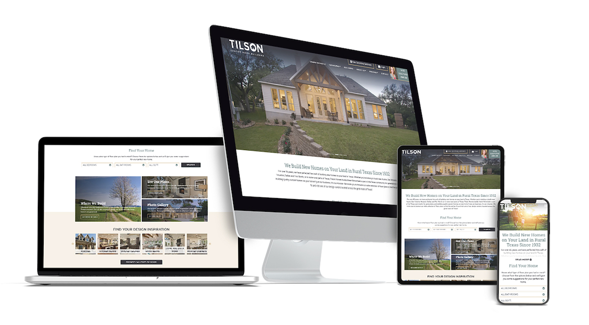 tilson homes builder website