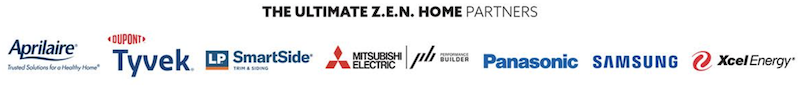 Ultimate ZEN Home partner companies' logos