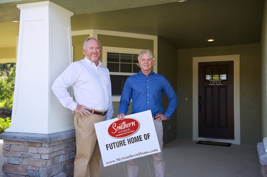Southern Homes owners Greg Masters and Ed Laderer