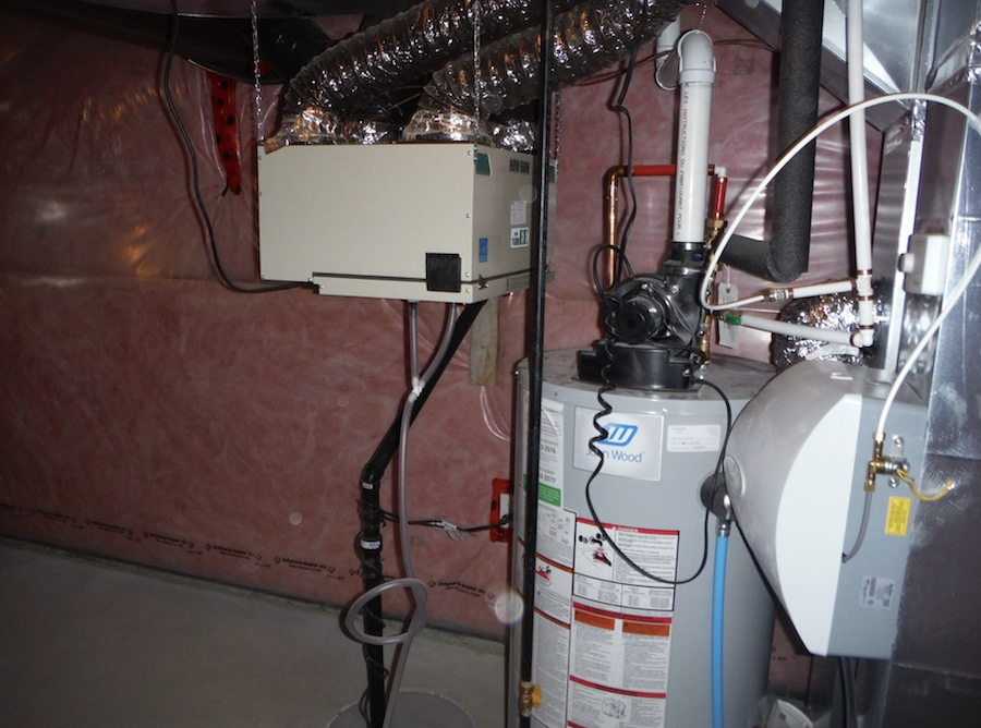 Energy recovery ventilation unit