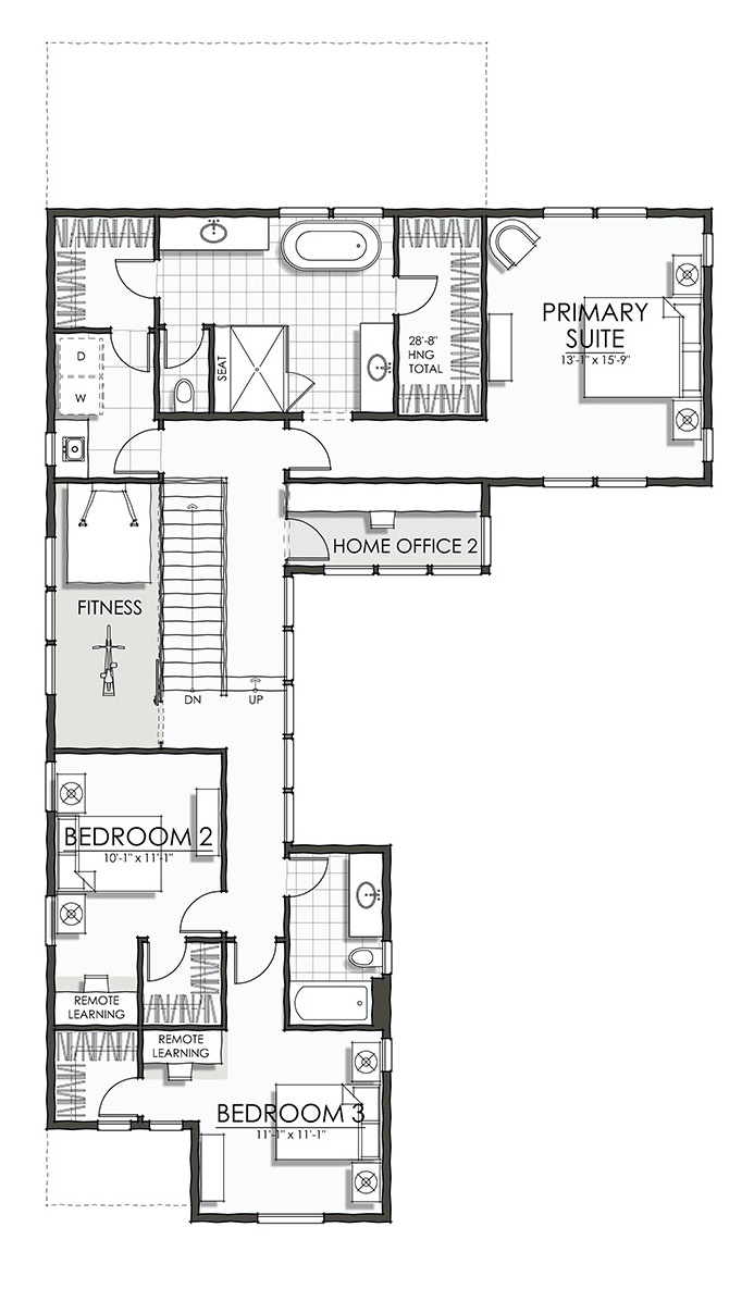 show village new home floor plan