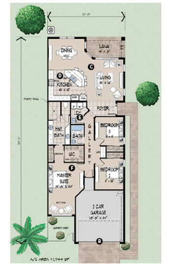 House Review_Evans_Duplex Clubhome plan