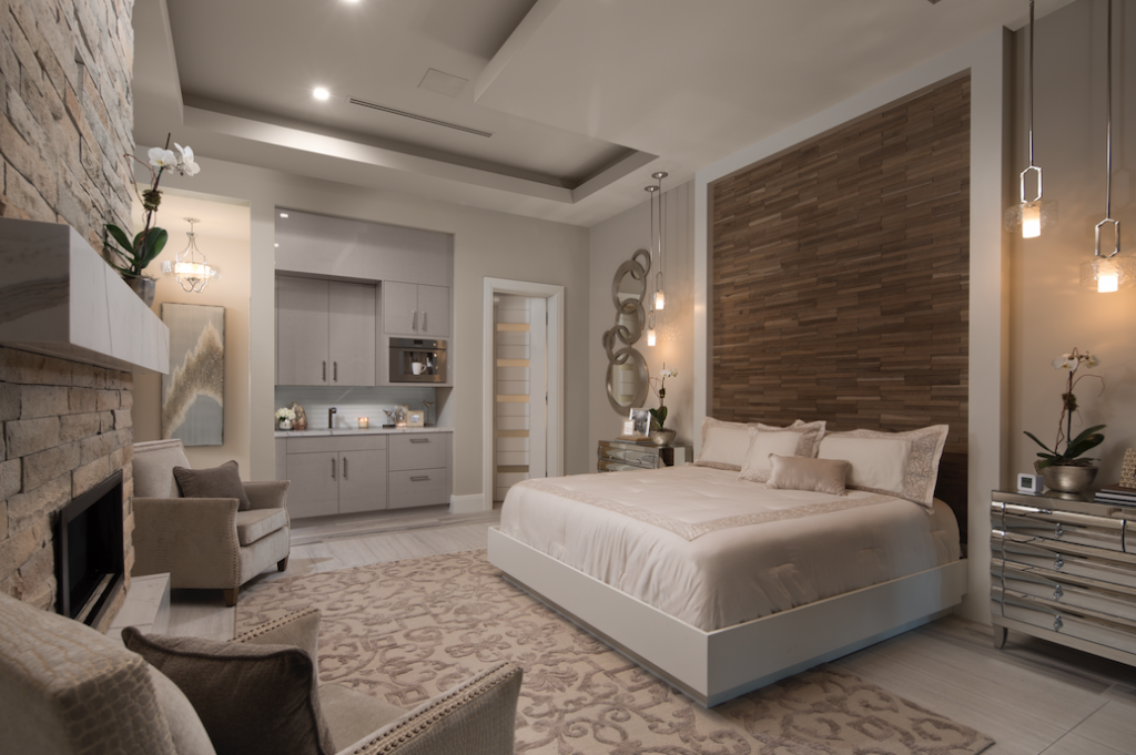 Master bedroom, The New American Home 2018