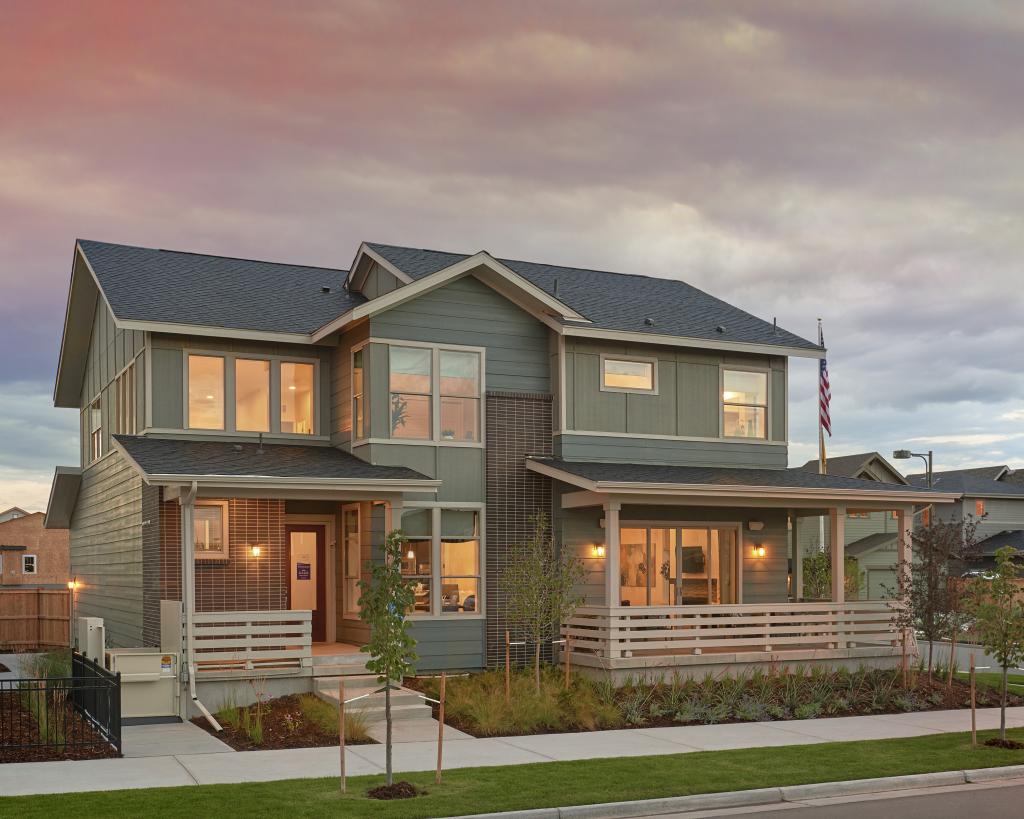 A model from Thrive Home Builders ZEN (Zero Energy Now) Collection