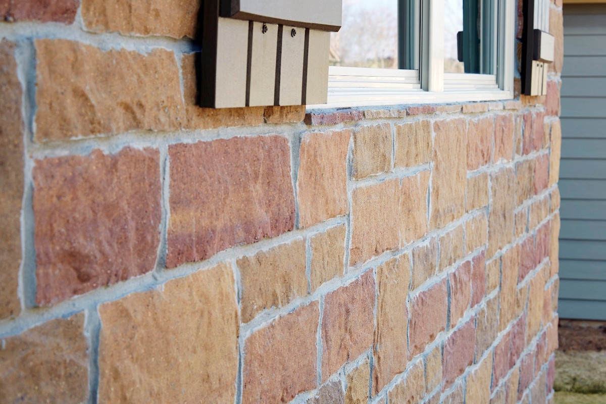 Echelon, an Oldcastle Architectural Products brand, has several offerings in its line of Artisan Masonry Stone Thin Veneers