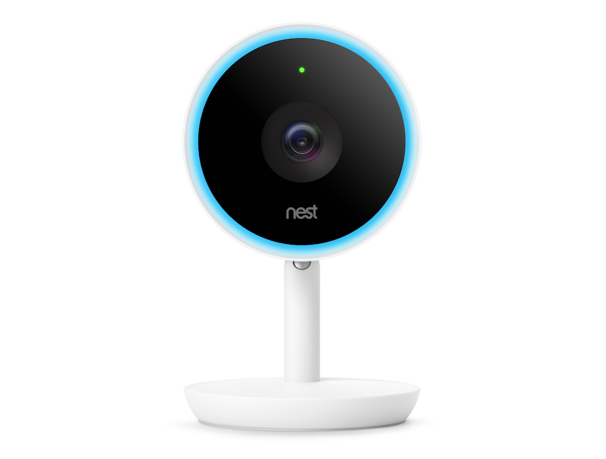 Nest Cam IQ (shown), an HD video camera that detects intruders and zooms in on their faces