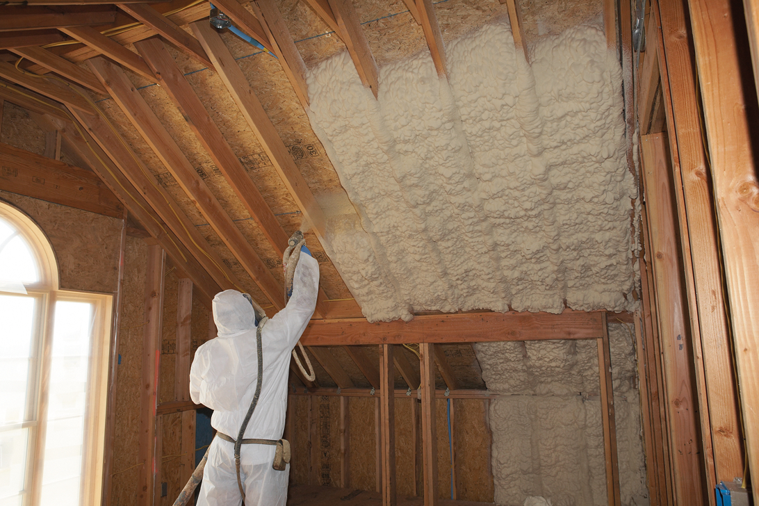CertaSpray X Open Cell Spray Foam can be installed in attics and crawlspaces without the need for an ignition barrier or additional intumescent coating