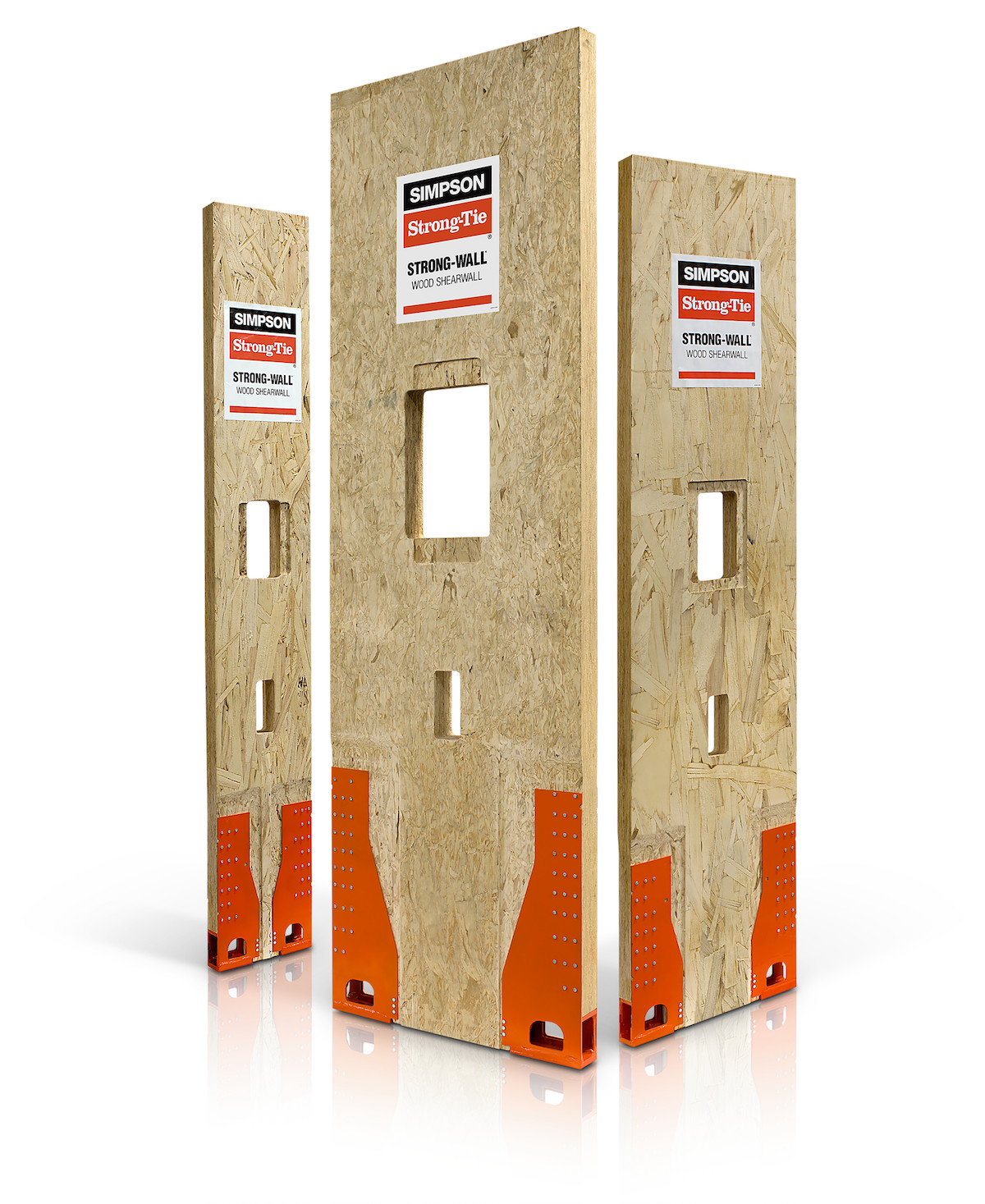 Strong-Wall SB is a prefabricated wood shearwall designed to provide greater lateral-force resistance performance compared with conventional wood shearwalls, according to Simpson Strong-Tie