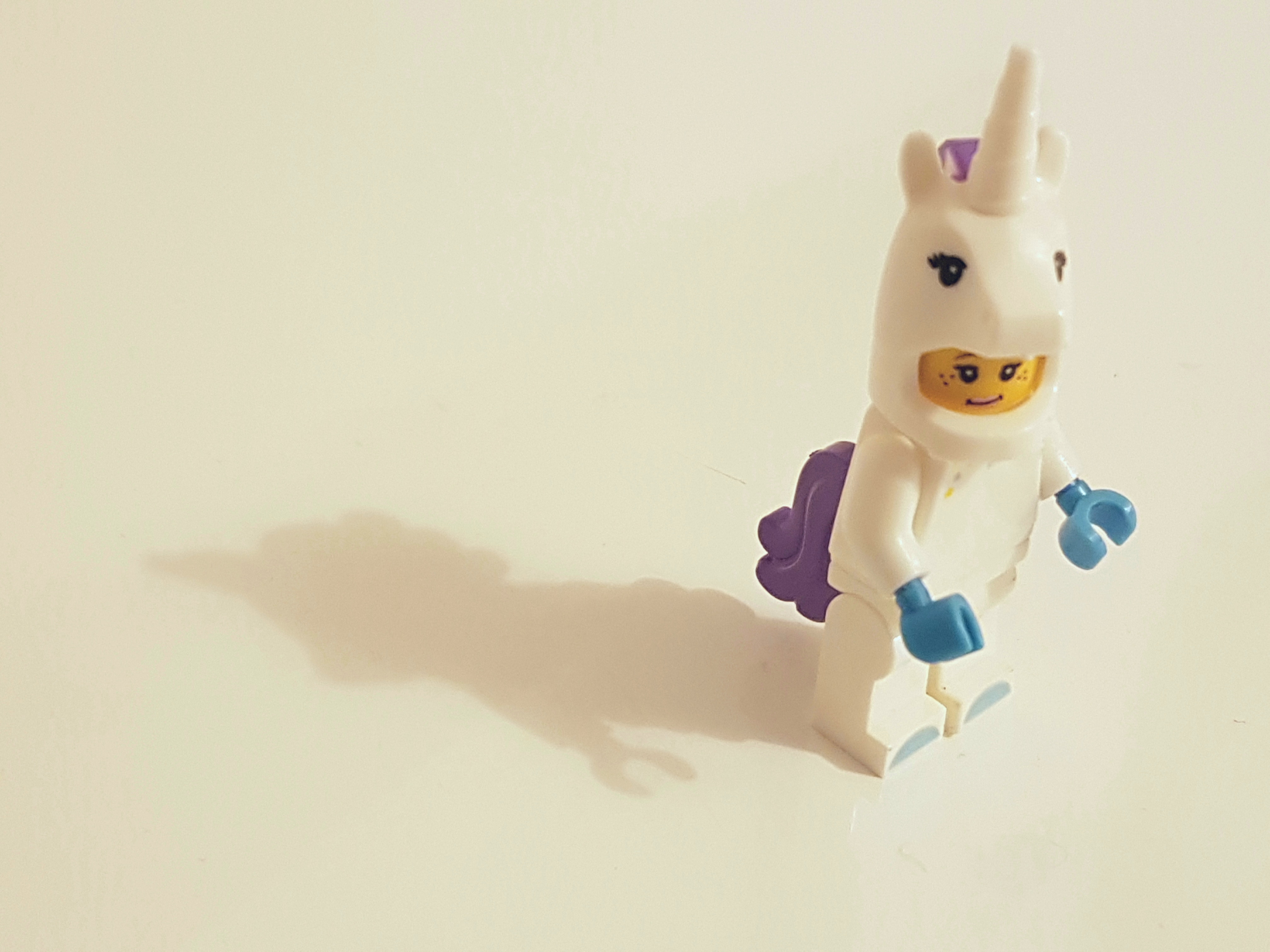Lego unicorn figurine