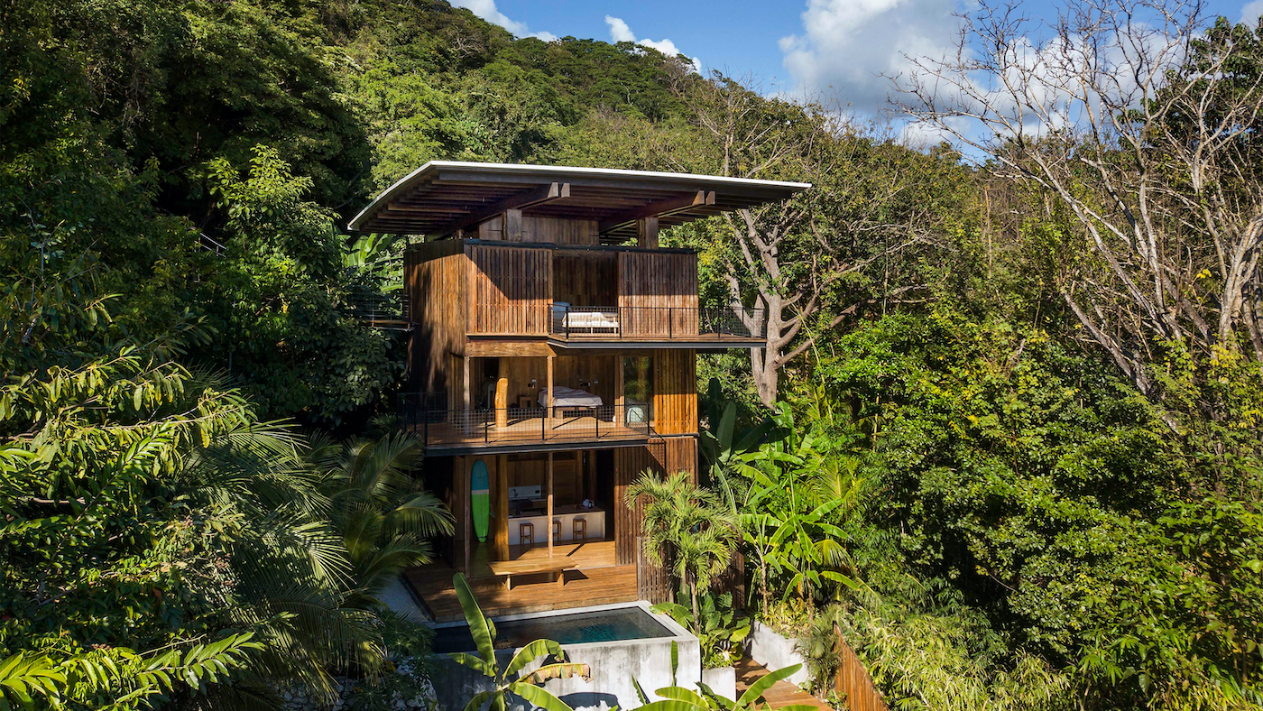 Costa Rica Treehouse View of exterior elevation
