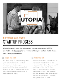 Download UTOPIA Virtual Sales Center Startup Guide, ConstructUtopia 2021