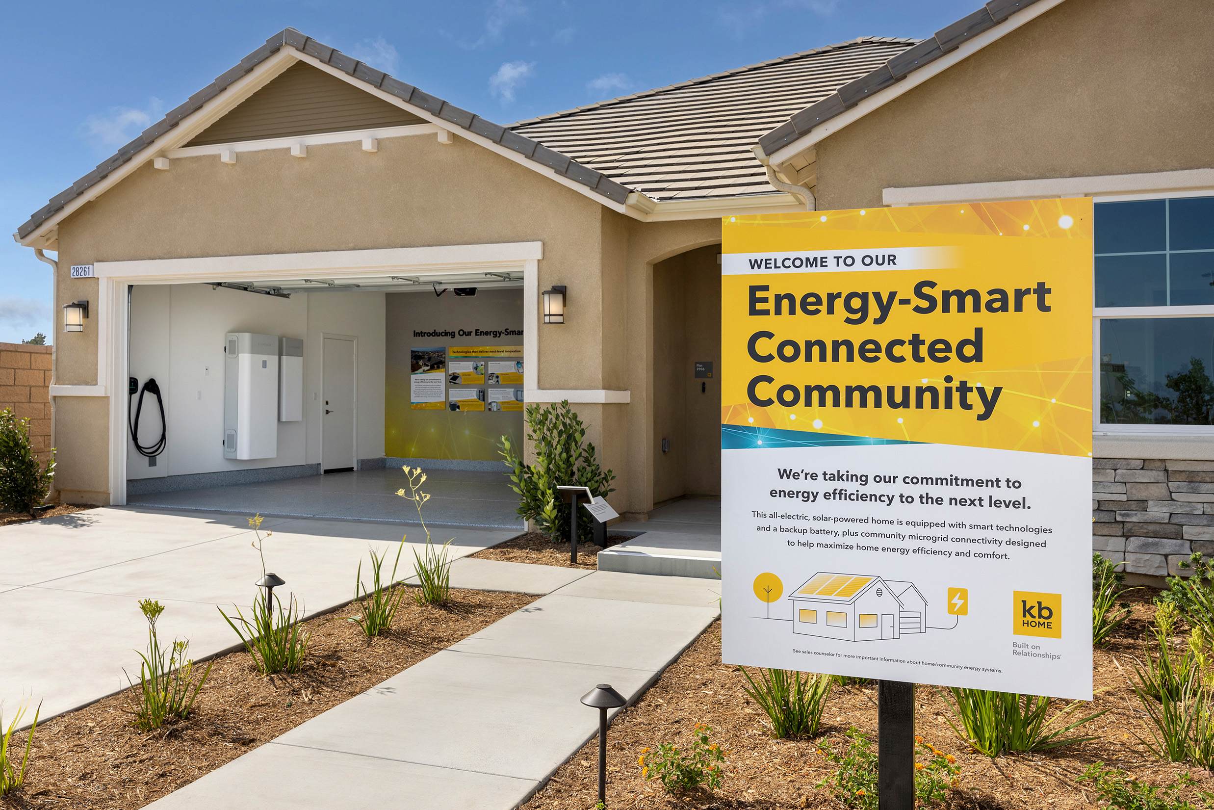 Connected microgrid community by KB Home in California