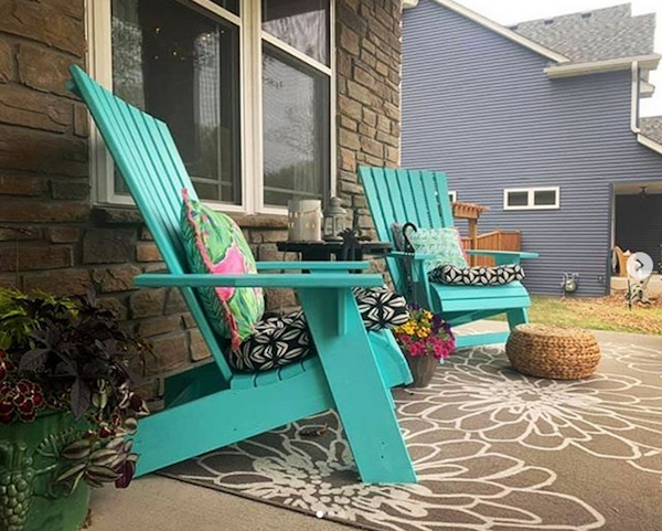 Simple Ways to Add Polish to Outdoor Living Spaces, Boral Building Products, ConstructUtopia.com Kleer Adirondack Chair