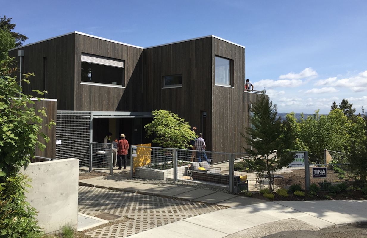 net zero energy home design by Hammer & Hand, in Portland, Ore.