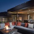 The New American Home, interior, outdoor living