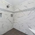 Accessible shower in a bath by Linda Knapp from Sebring Design Build 
