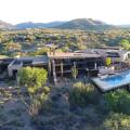 Aerial view of Project of the Year / Gold / One-of-a-Kind Custom Home: Saguaro Ridge 