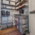Efficient pantry in kitchen by Linda Knapp from Sebring Design Build 