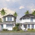 DTJ Design Cottage Plan homes exterior facades