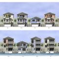 Exterior elevations of Sunset Inlet designed by The Evans Group