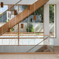 Luminosa custom home in California staircase