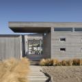Front elevation of Lagoon House in Seadrift, Calif.