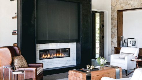Ortal Heat Lyric line of affordable direct-vent gas fireplaces
