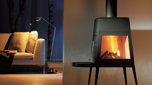 Wittus Shaker wood stove fireplace