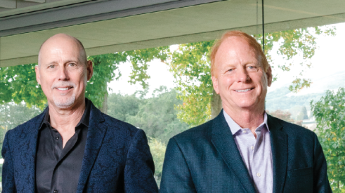 Trumark's Gregg Nelson (left) and Mike Maples met at business school and initially started entitling and selling lots together. (Photo: Jason Henry / dbphotoagency.com)