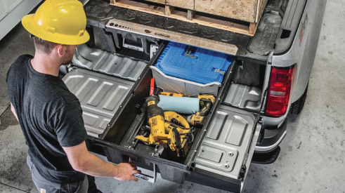 Decked truck storage is on Pro Builder's 2018 Top 100 Products list
